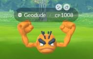 A shiny Alolan Geodude in the wild (Image via Niantic)